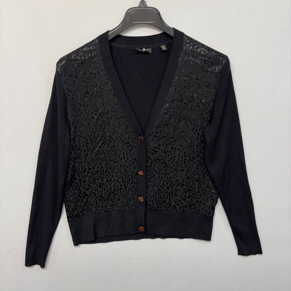 Ted Baker Women Long Sleeve Cardigan Sweater Size 4 Viscose Blend C036 -22 - Picture 10 of 14